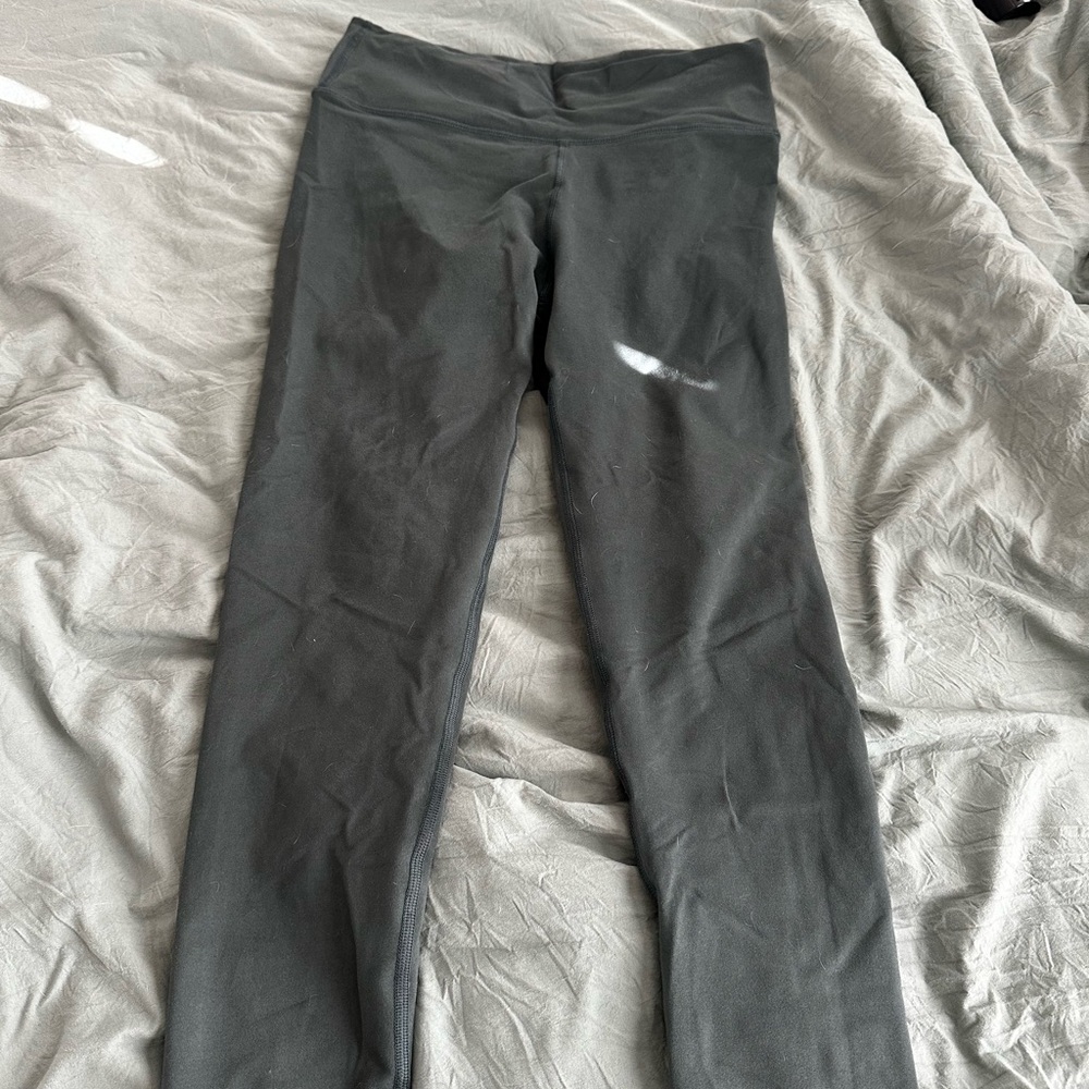 Fabletics Dark Sage Green Leggings
